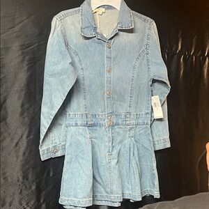 Jessica Simpson (KIDS) light blue denim dress